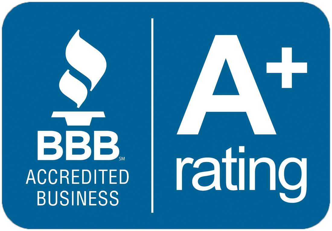 Better Business Bureau rating badge